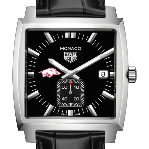 University of Arkansas TAG Heuer Monaco with Quartz Movement for Men