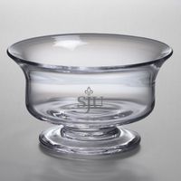 Saint Joseph's Simon Pearce Glass Revere Bowl Med