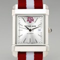 Texas A&M University Collegiate Watch with NATO Strap for Men - Image 1