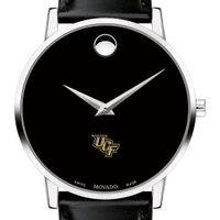 UCF Men's Movado Museum with Leather Strap