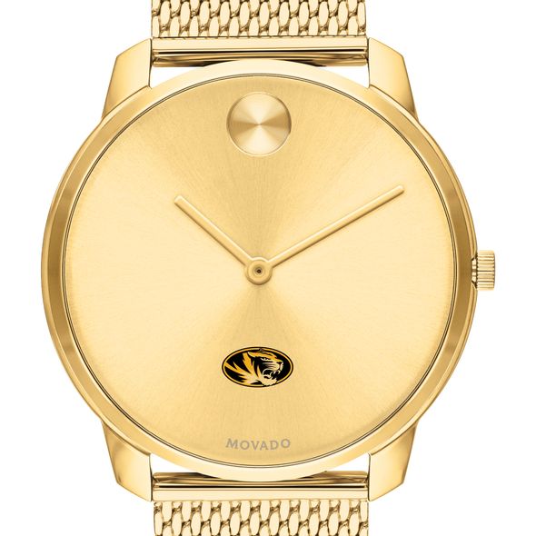 Missouri Men's Movado Bold Gold 42 with Mesh Bracelet - Image 1