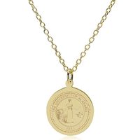 Alabama 18K Gold Pendant & Chain