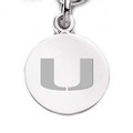 University of Miami Sterling Silver Charm - Image 1