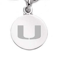 University of Miami Sterling Silver Charm