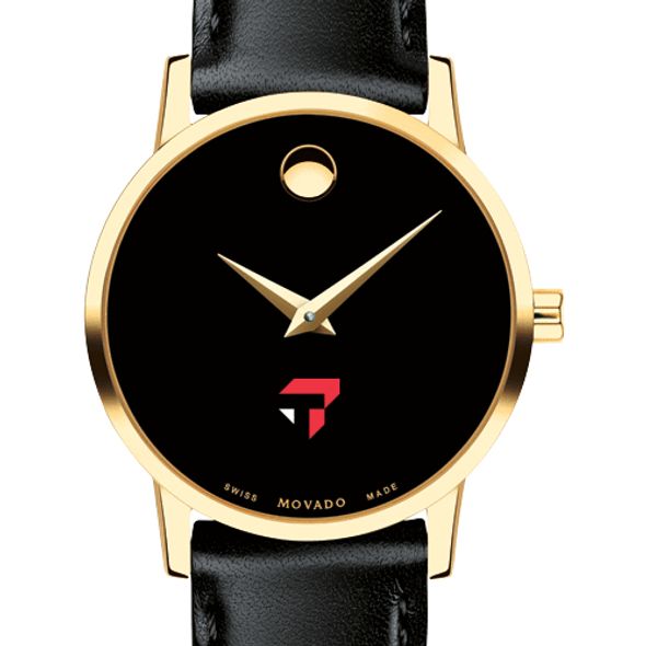 Tepper Women's Movado Gold Museum Classic Leather - Image 1