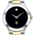 Vermont Men's Movado Collection Two-Tone Watch with Black Dial - Image 1