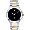 Vermont Men's Movado Collection Two-Tone Watch with Black Dial - Image 2