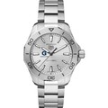 Georgetown Men's TAG Heuer Steel Aquaracer with Silver Dial - Image 2