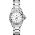 Troy Women's TAG Heuer Steel Aquaracer with Silver Dial - Image 2