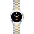 Iowa State Women's Movado Collection Two-Tone Watch with Black Dial - Image 2