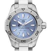 Northeastern Women's TAG Heuer Steel Aquaracer with Blue Sunray Dial