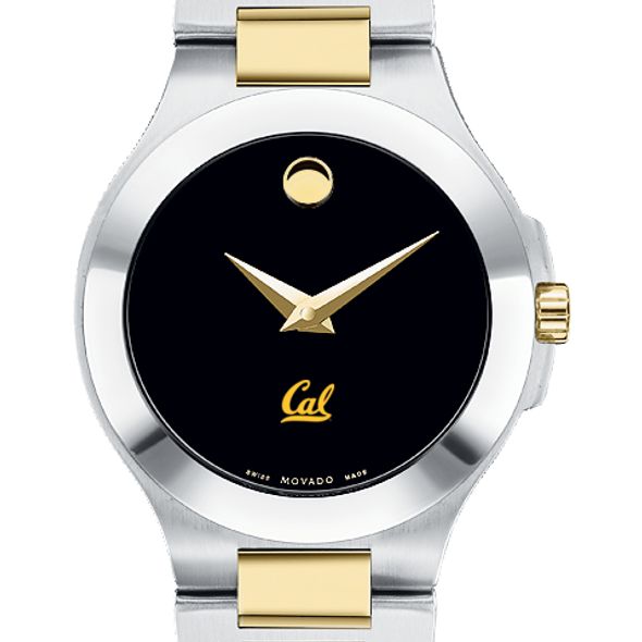 Berkeley Women's Movado Collection Two-Tone Watch with Black Dial - Image 1
