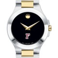 Fordham Women's Movado Collection Two-Tone Watch with Black Dial - Image 1
