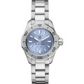 UNC Kenan-Flagler Women's TAG Heuer Steel Aquaracer with Blue Sunray Dial - Image 2