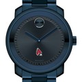 click to view Ball State University Men's Movado BOLD Blue Ion with Bracelet - Image 1