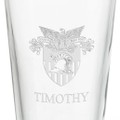 US Military Academy 16 oz Pint Glass- Set of 2 - Image 3