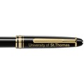 St. Thomas Montblanc Meisterstück Classique Rollerball Pen in Gold - Image 2