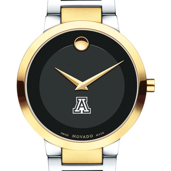 University of Arizona Men's Movado Two-Tone Modern Classic Museum with Bracelet