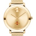 Iowa State Women's Movado Bold Gold with Mesh Bracelet - Image 1