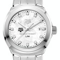 Texas A&M University TAG Heuer Diamond Dial LINK for Women - Image 1