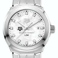 Texas A&M University TAG Heuer Diamond Dial LINK for Women