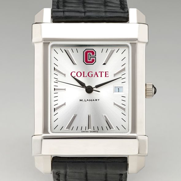 Colgate Men's Collegiate Watch with Leather Strap - Image 1