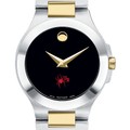 Richmond Women's Movado Collection Two-Tone Watch with Black Dial - Image 1