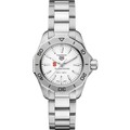 Syracuse Women's TAG Heuer Steel Aquaracer with Silver Dial - Image 2