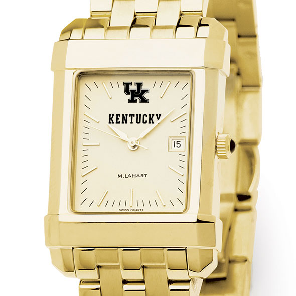 Kentucky Men's Gold Quad with Bracelet
