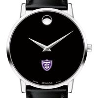 St. Thomas Men's Movado Museum with Leather Strap
