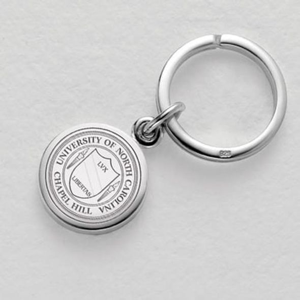 UNC Sterling Silver Insignia Key Ring - Image 1