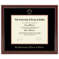 UT Dallas Diploma Frame, the Fidelitas