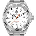 click to view University of Wisconsin Men's TAG Heuer Steel Aquaracer - Image 1