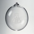 Appalachian State Glass Ornament by Simon Pearce - Image 1