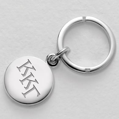 Kappa Kappa Gamma Sterling Silver Insignia Key Ring