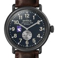 Northwestern Shinola Watch, The Runwell 47mm Midnight Blue Dial - Image 1