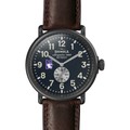 Northwestern Shinola Watch, The Runwell 47mm Midnight Blue Dial - Image 2