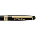 UT Dallas Montblanc Meisterstück Classique Ballpoint Pen in Gold - Image 2