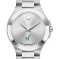 George Mason Women's Movado Collection Stainless Steel Watch with Silver Dial - Image 1