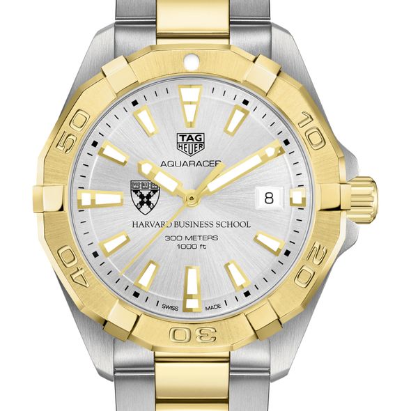 Harvard Business School Men's TAG Heuer Two-Tone Aquaracer