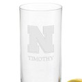 Nebraska Iced Beverage Glasses - Set of 4 - Image 3