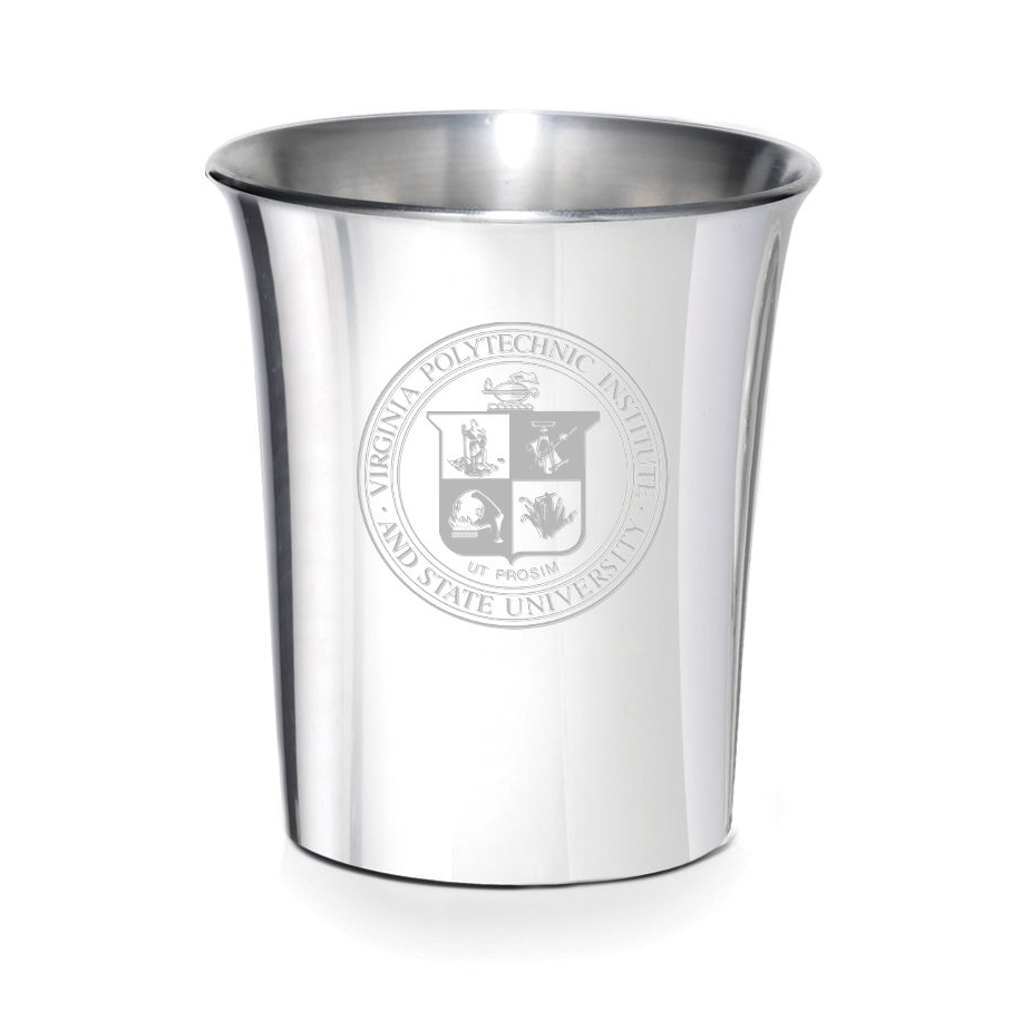 Virginia Tech Pewter Jigger