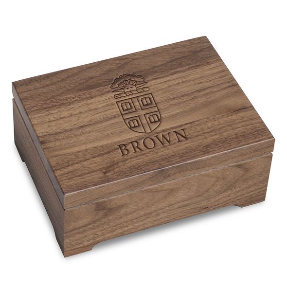 Brown University Solid Walnut Desk Box - Image 1