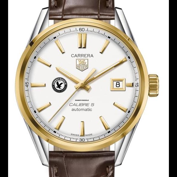 Embry-Riddle Men's TAG Heuer Two-Tone Carrera with Strap