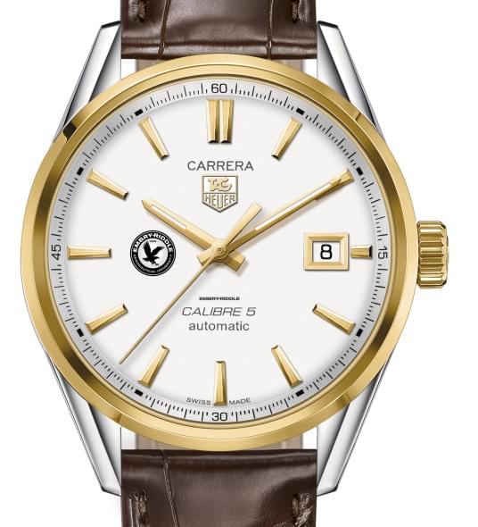 Embry-Riddle Men's TAG Heuer Two-Tone Carrera with Strap