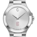 Charleston Men's Movado Collection Stainless Steel Watch with Silver Dial - Image 1