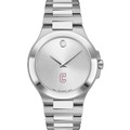 Charleston Men's Movado Collection Stainless Steel Watch with Silver Dial - Image 2