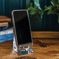 Texas Longhorns Glass Phone Holder by Simon Pearce - Image 3