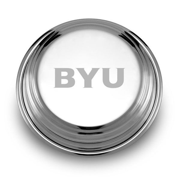 Brigham Young University Pewter Paperweight - Image 1