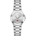 Ohio State Women's Movado Collection Stainless Steel Watch with Silver Dial - Image 2